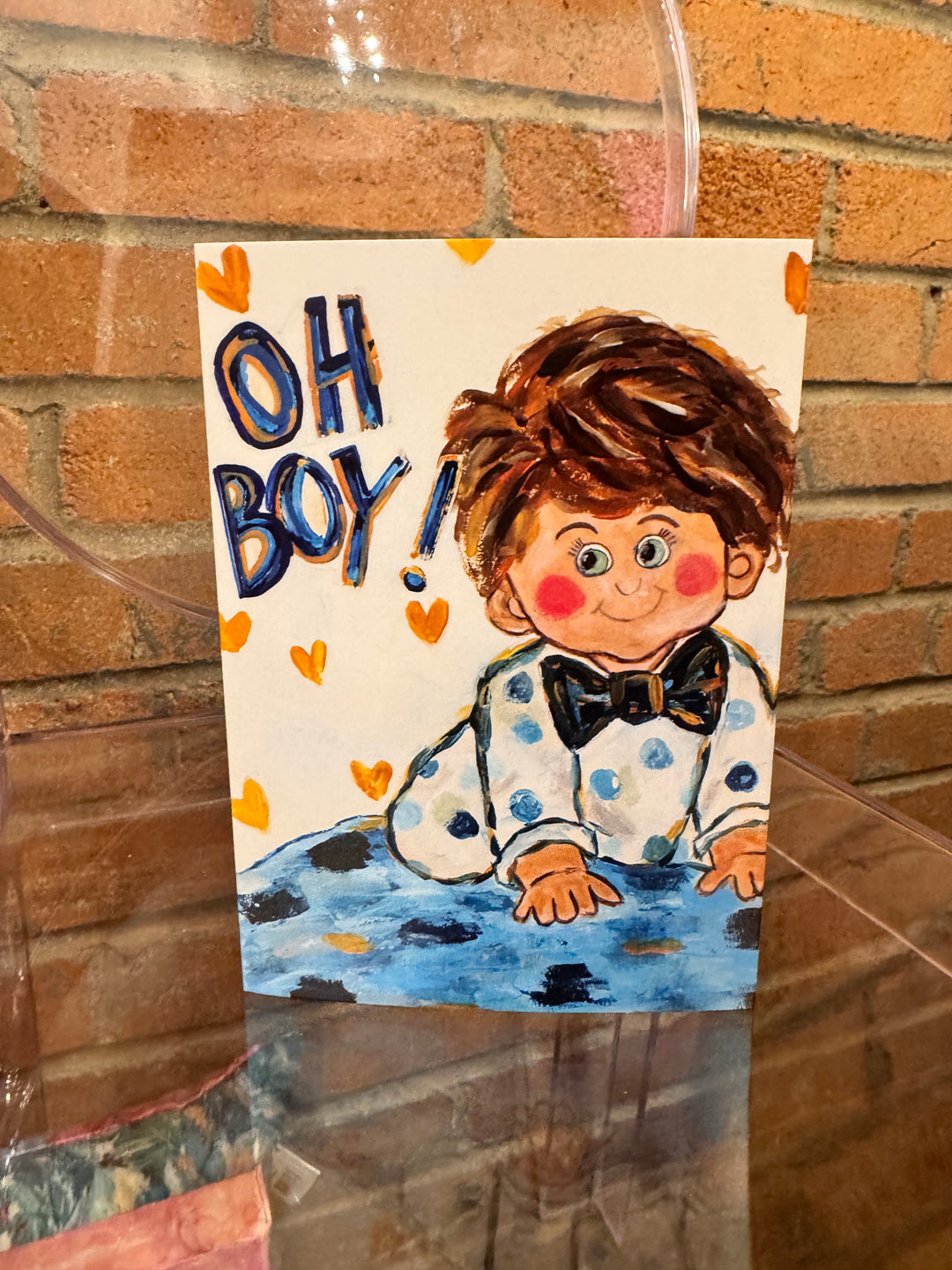 Oh Boy card