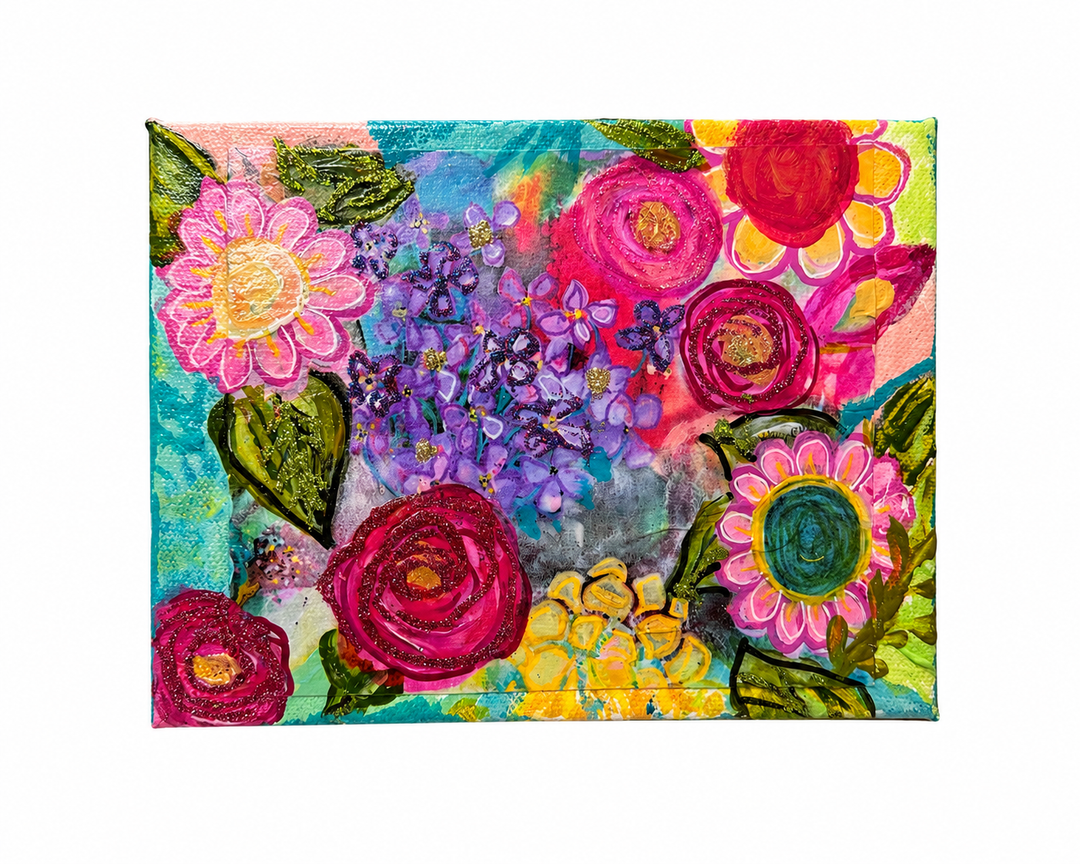 Garden Fancy canvas 5x7