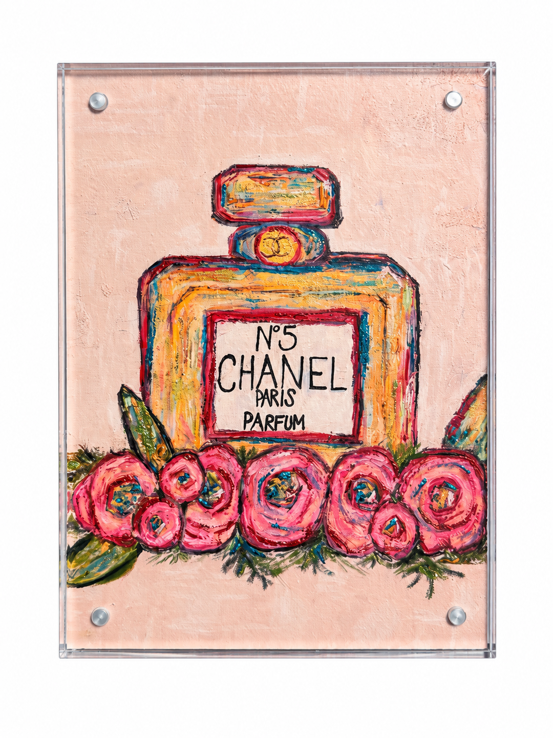 Chanel Acrylic Block
