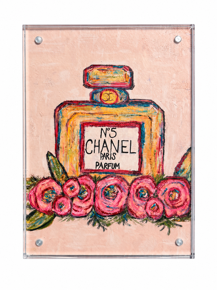 Chanel Acrylic Block