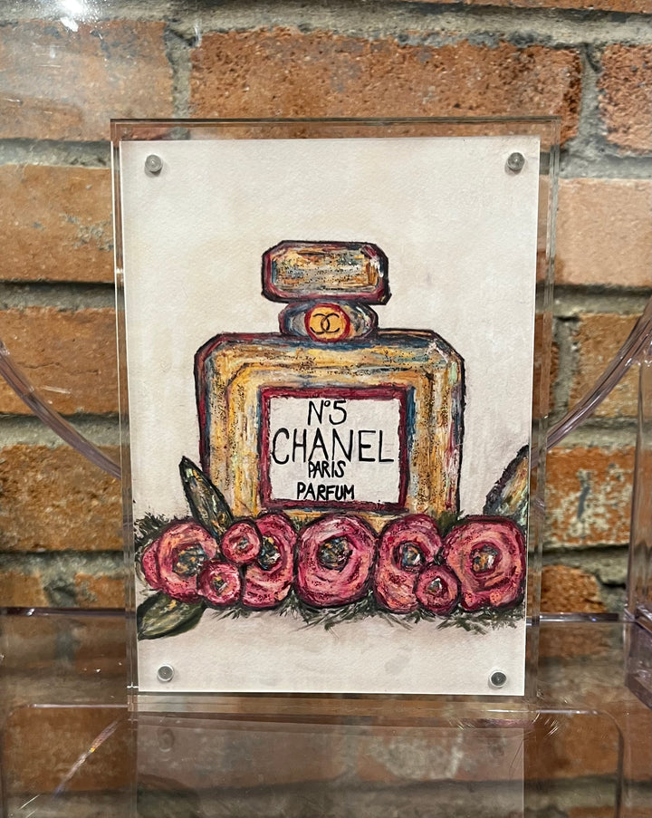 Chanel Acrylic Block