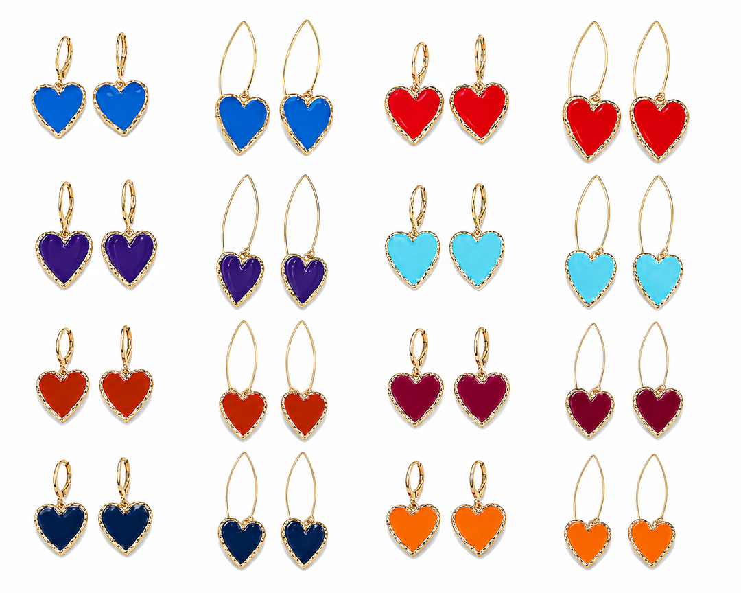 Game day HEARTS- 8 color variants