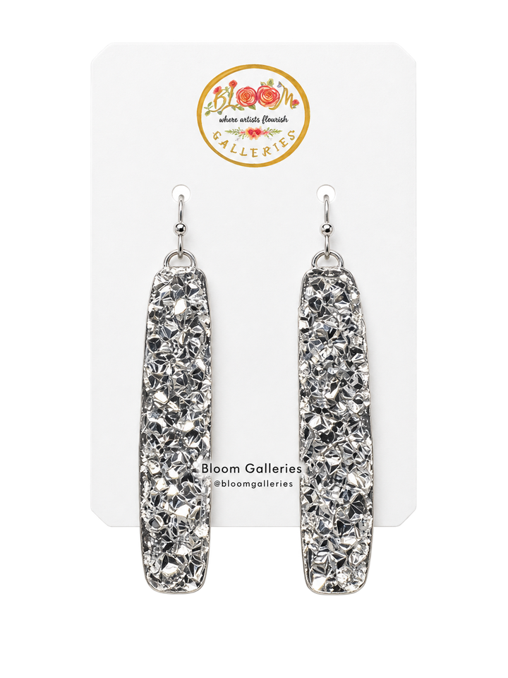 Isabella silver or gold earring