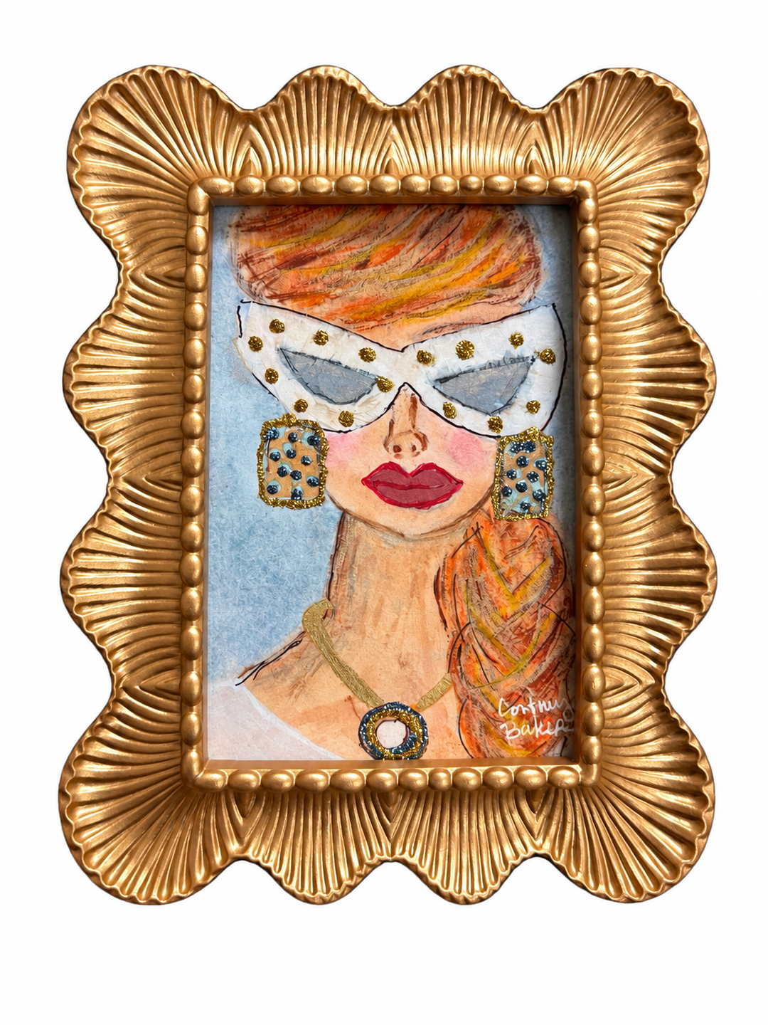 Cruel Summer 4x6 gold frame