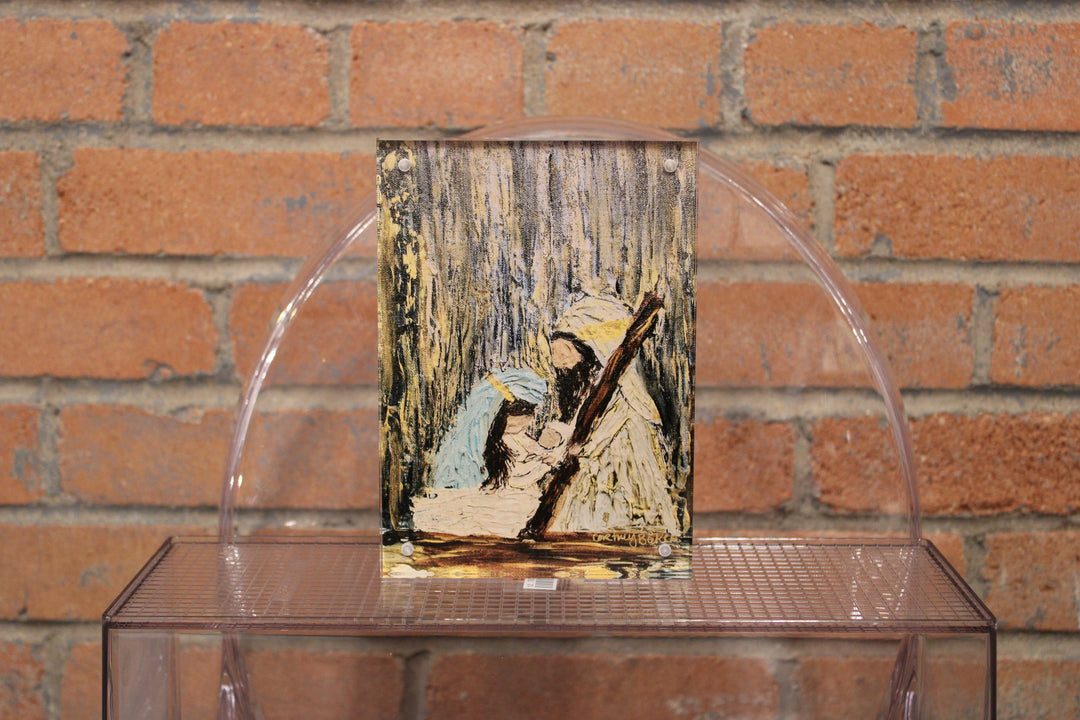 Oh Holy Night! 5x7 acrylic block
