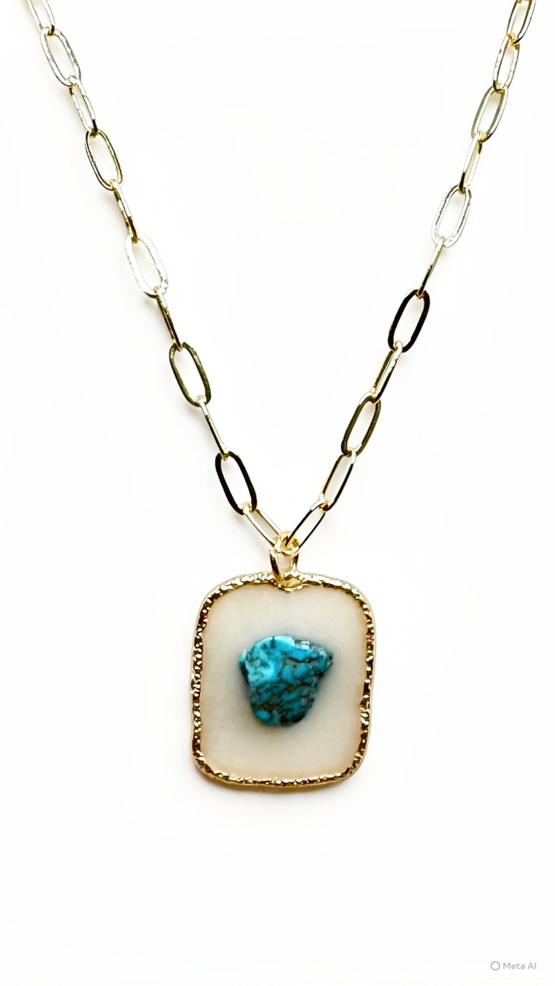 Abigail necklace - turquoise
