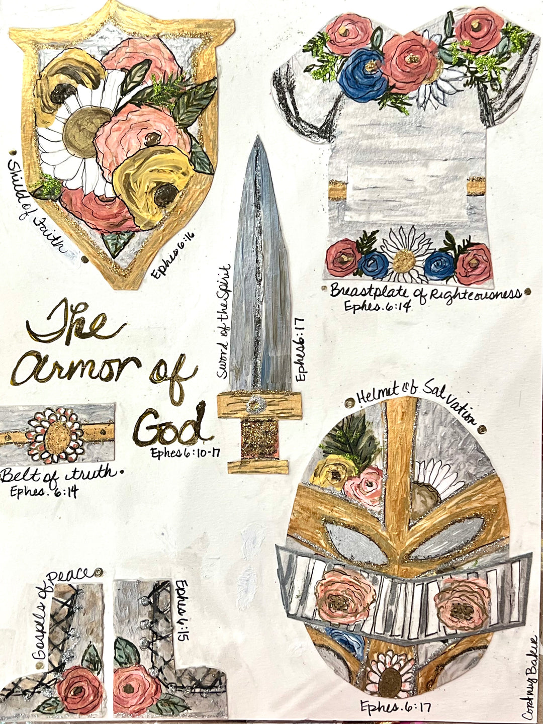 Armor of God Paper Doll