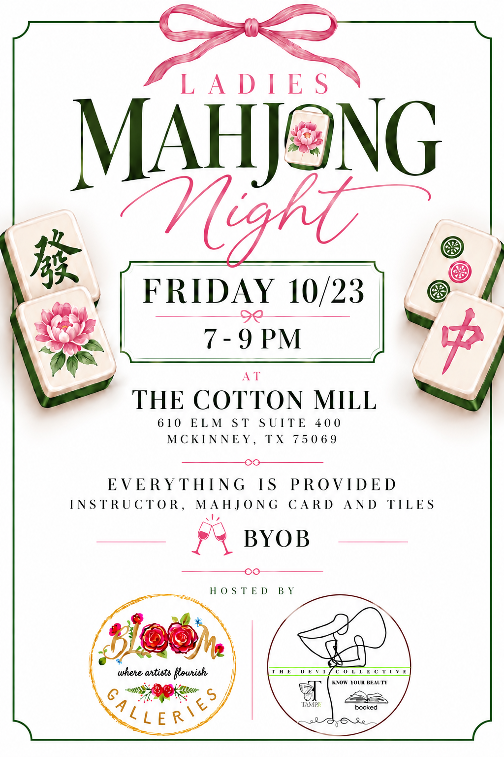Ladies Mahjong Night