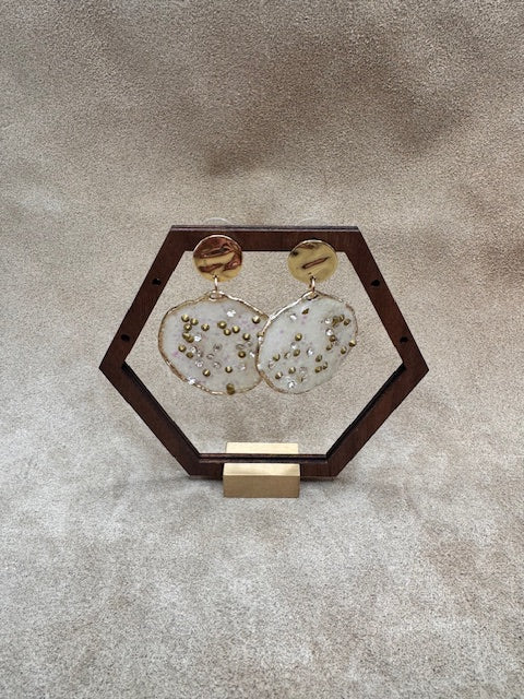 Rachel - gold and iridescent