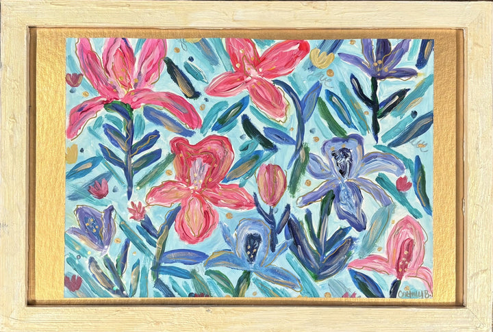 Blooming Irises