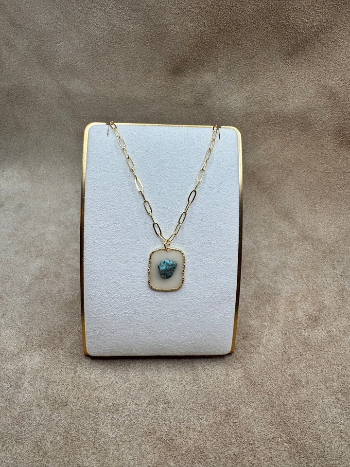 Abigail necklace - turquoise